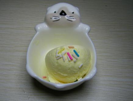 香草蛋奶冰淇淋