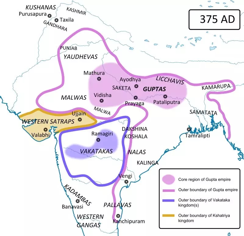 公元4世紀後期的印度