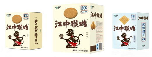 江中猴姑餅乾系列產品圖