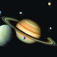 土星合月 土星合月