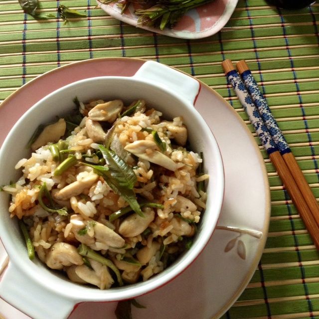香椿醬油拌飯 香椿醬油拌飯