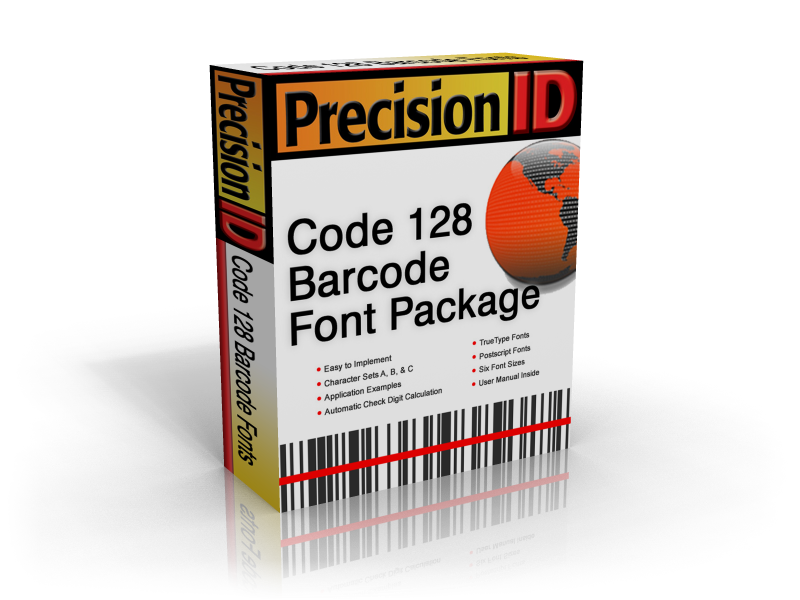 Code 128 Barcode Font Advantage Package Code 128 Barcode Font Advantage Package