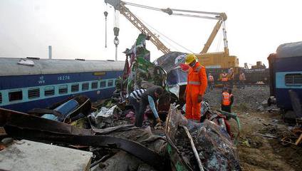 1·22印度火車脫軌事故