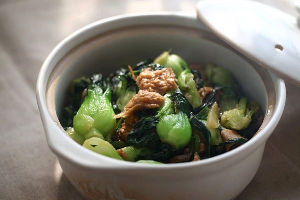 青菜麵筋煲 青菜麵筋煲