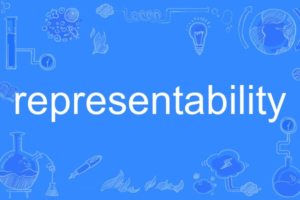 representability representability