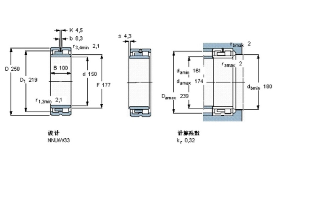 SKF NNU4130M/W33軸承 SKF NNU4130M/W33軸承