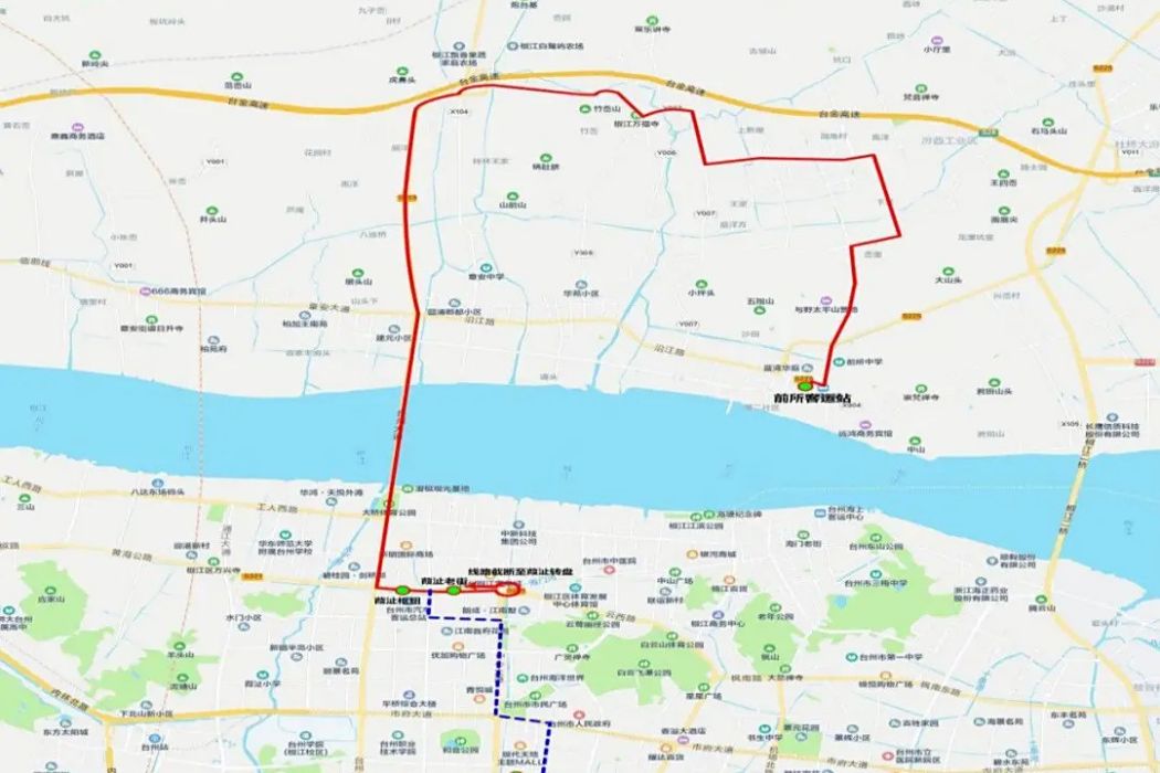 台州公交166路 台州公交166路