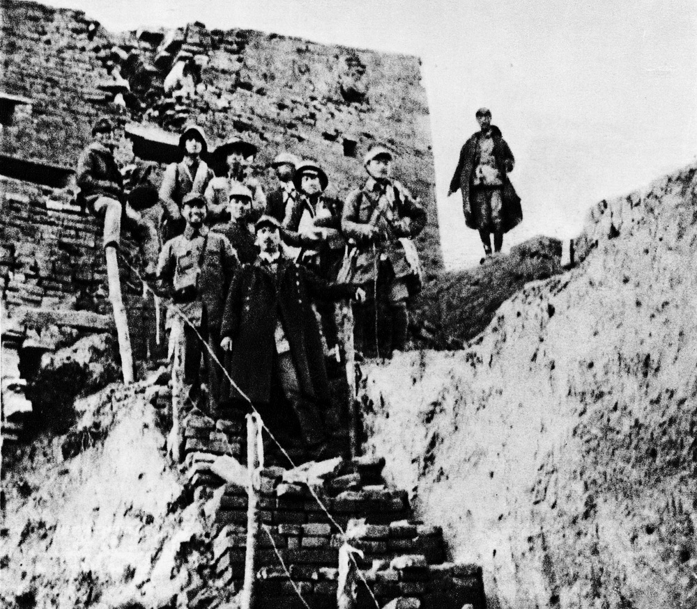 1940年9月24日，三八六旅突破榆社城垣。