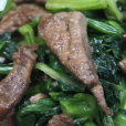 菠菜豬肝 菠菜豬肝