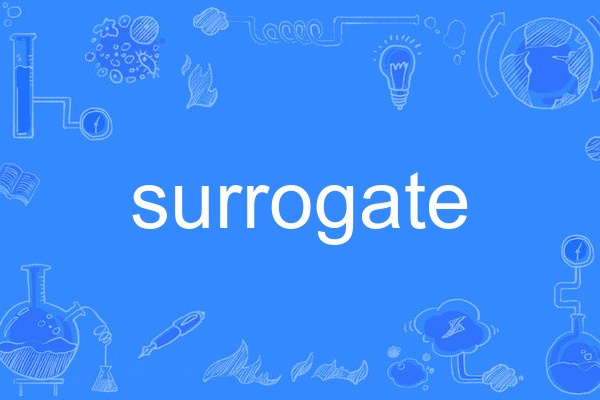 surrogate(英語單詞) surrogate(英語單詞)