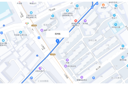 揚州路(上海市楊浦區境內東西向支路) 揚州路(上海市楊浦區境內東西向支路)