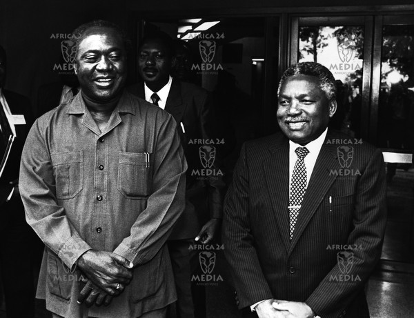 姆維尼總統與約翰·馬萊塞拉總理