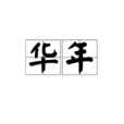 華年(詞語) 華年(詞語)