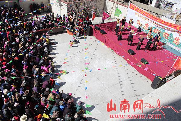 2017年2月拉康鎮第三十二屆物資文化交流會一角