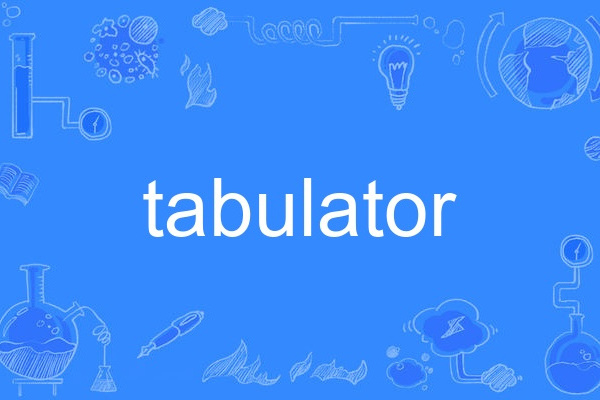 tabulator tabulator
