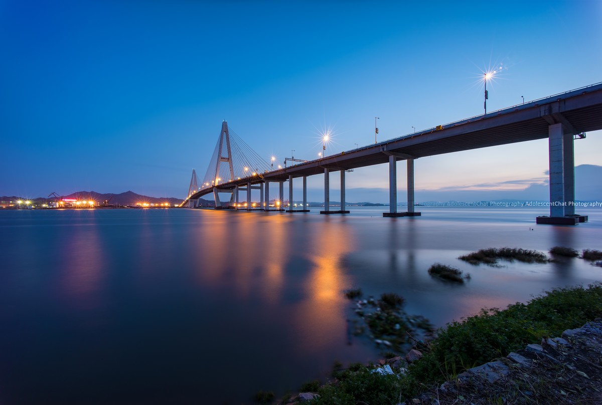 汕頭礐石大橋裝設有交通技術監控設備