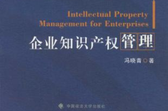企業智慧財產權管理(中國政法大學出版社出版圖書)