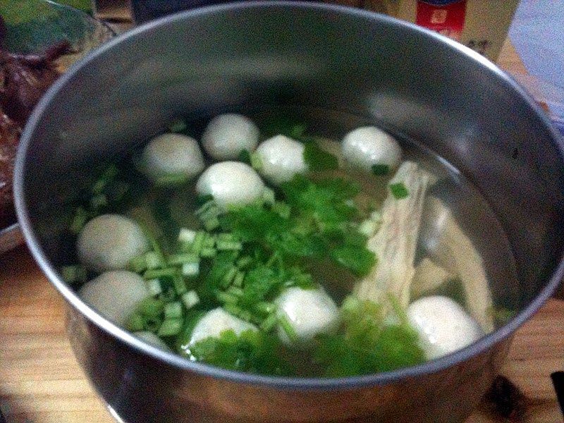 腐竹丸子湯 腐竹丸子湯