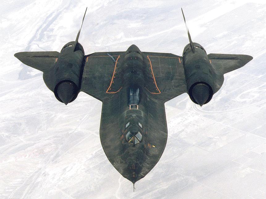 “黑鳥”SR-71偵察機