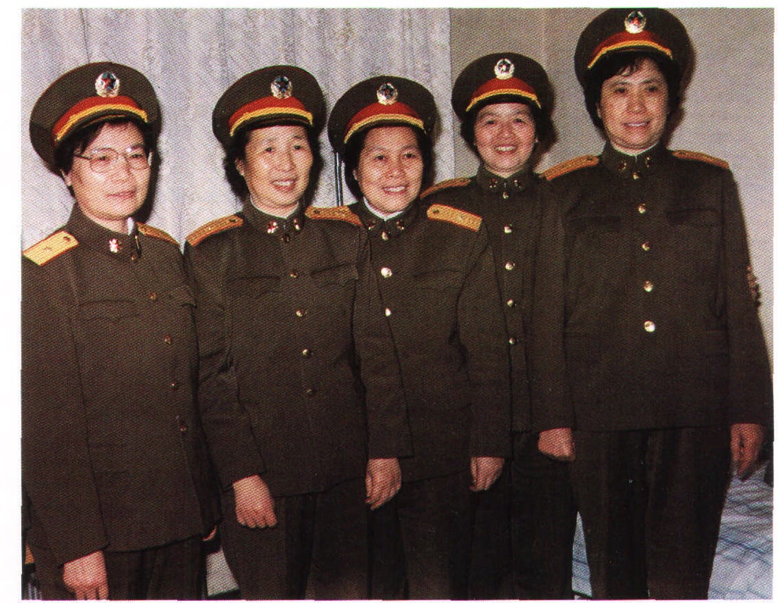 1988年恢復軍銜後授銜的第一批女將軍
