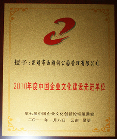 2010年度中國企業文化建設先進單位