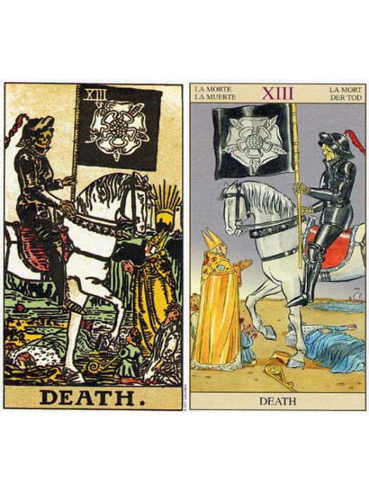 死神(西方古老的占卜工具“塔羅牌”中大阿卡那牌中的一張) 死神(西方古老的占卜工具“塔羅牌”中大阿卡那牌中的一張)