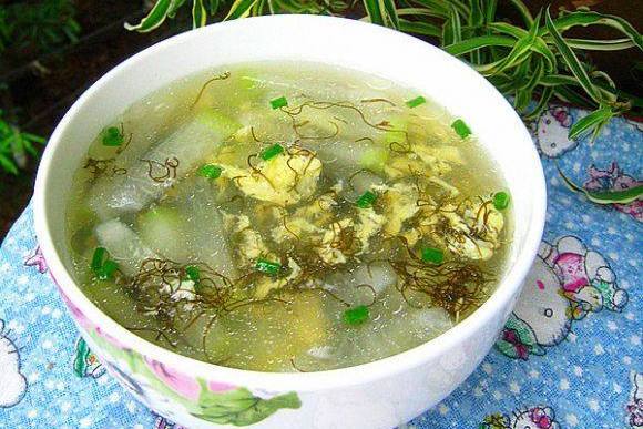 冬瓜髮菜湯 冬瓜髮菜湯