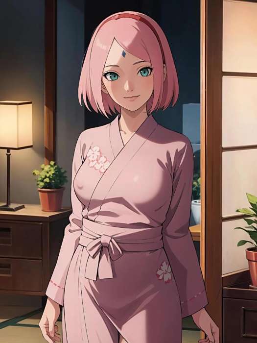 春野櫻(《木葉:從經營理療館開始》中的女角色) 春野櫻(《木葉:從經營理療館開始》中的女角色)
