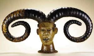 20世紀早期的奈及利亞面具