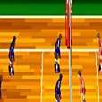 Striking Volleyball