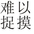 難以捉摸 難以捉摸