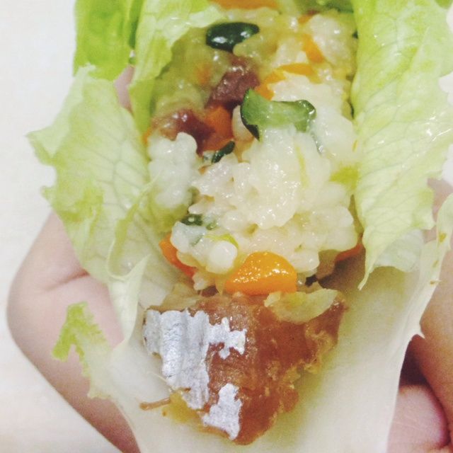 糯米生菜包 糯米生菜包