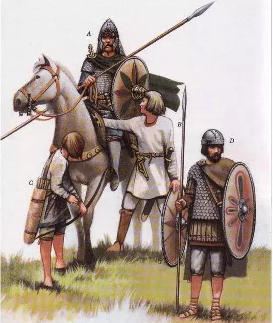 哥特人的合成大軍 已經不再忌憚同羅馬軍團陣戰