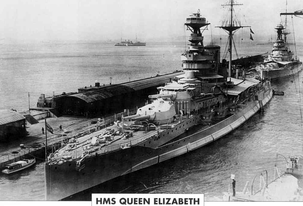 首次大規模改裝後的伊莉莎白女王號