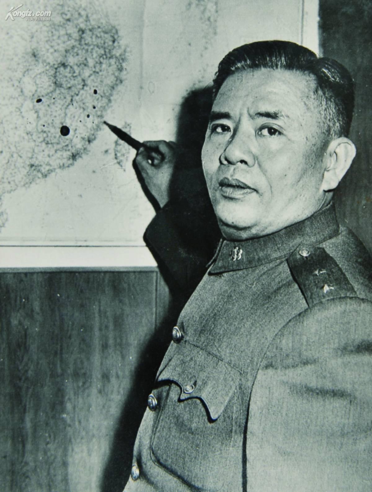 1953年2月鄭介民在指揮室