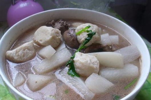 蘿蔔魚圓 蘿蔔魚圓