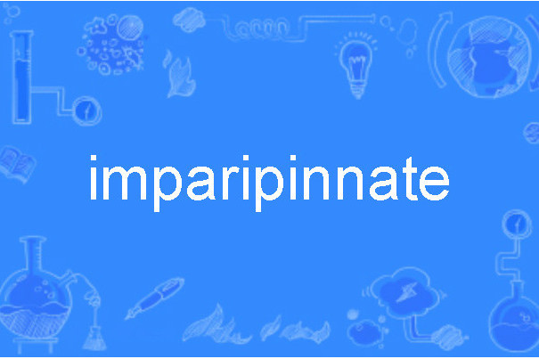 imparipinnate imparipinnate