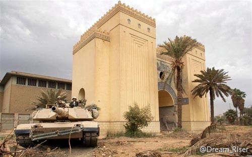 戰爭中慘遭蹂躪的伊拉克國家博物館