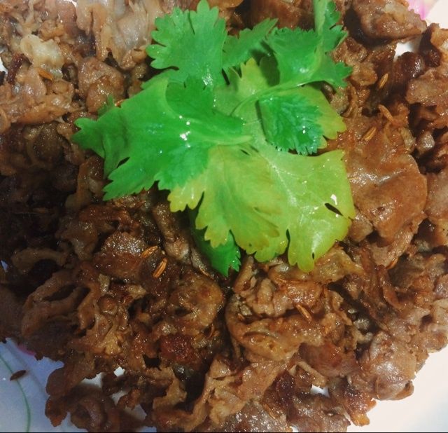 快手孜然羊肉 快手孜然羊肉