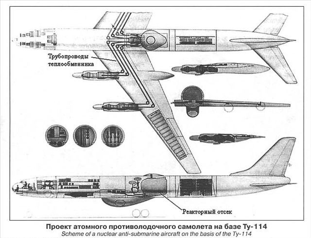 核動力反潛飛機設計圖