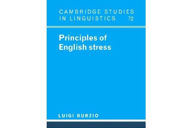 Principles of English Stress Principles of English Stress
