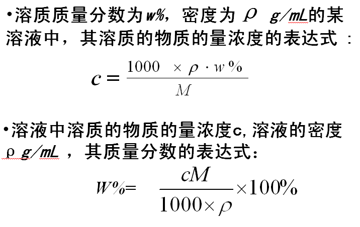 溶質質量分數