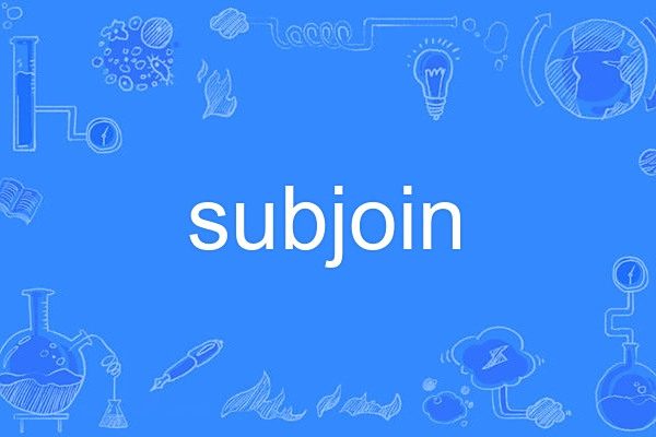 subjoin