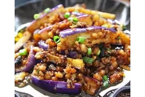 肉末茄絲 肉末茄絲