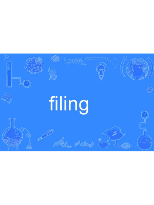 filing filing