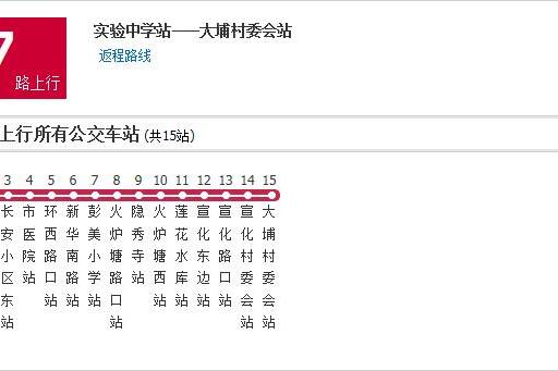 南安公交7路 南安公交7路