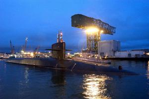 阿普拉海軍基地的潛艇