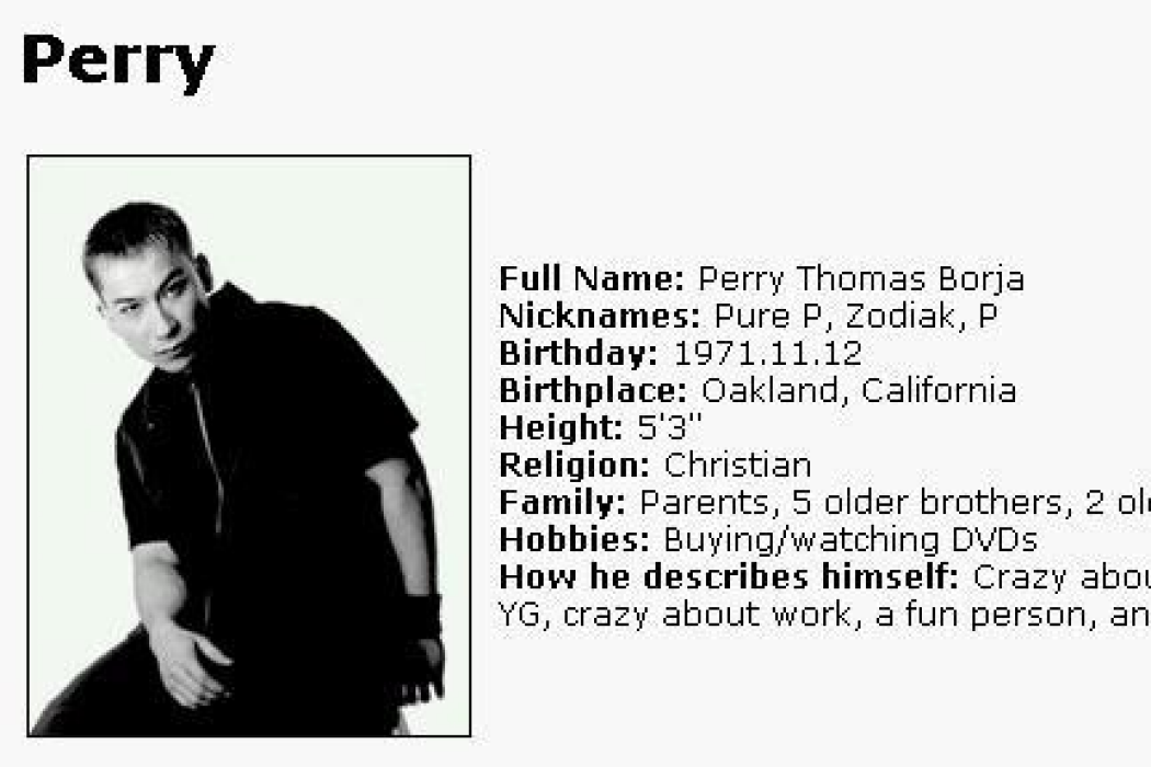 Perry Thomas Borja Perry Thomas Borja