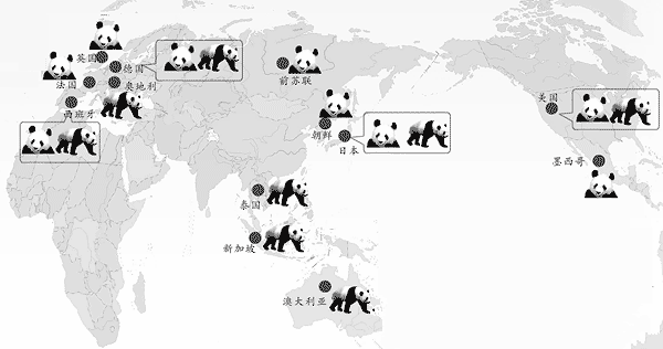 中國的“熊貓外交”　