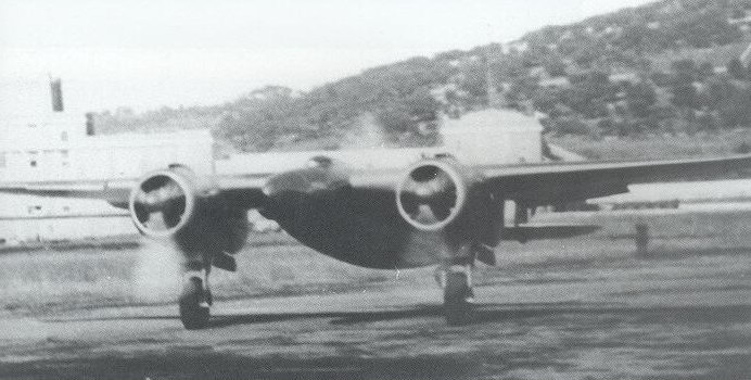 破紀錄飛行中的 Ba.88，為了降低阻力，降低了座艙蓋高度
